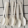 Compostable disposable biodegradable cutlery spoon